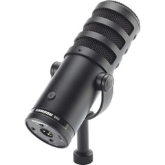 Samson Q9U XLR/USB Dynamic Broadcast Microphone + Desktop Stand + Cable + Cloth