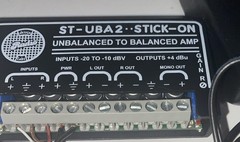 Radio ST-UBA2 STICK-ON with P/S and Head Phone Connection