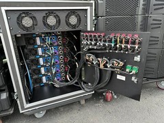 (12) JBL VTX-V20 LINE ARRAY W/ TRANSPORTCART AND CROWN AMPS (THS)