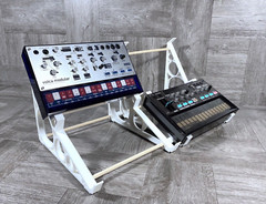 X4 Angled Stand for all KORG Volca Series Modules – Color WHITE – US Seller