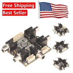 Compact DSP Extension Board – 2 x RCA Input, 3 x RCA Output for Audio Systems