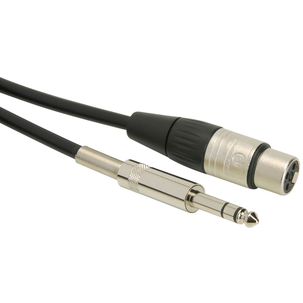 Talent PCXF20 Patch Cable XLR Female to 1/4″ TRS Male 20 ft.