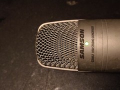 Samson C01U Pro USB Studio Condenser Microphone Silver ***Microphone Only***