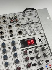 Behringer Eurorack UB2222FX-PRO 22-Input Rack Mixer 24-Bit FX Powers On As-Is