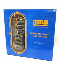 RCA to RCA Unbalanced Snake Audio Snake 8 RCA to 8 RCA Colored – 10 ft