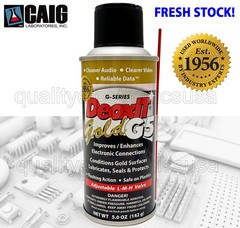 Caig DeoxIT Gold G5S-6-LMH Original Can LMH Spray Enhancer, 5%, 5 oz FRESH STOCK