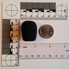 Standard Microphone Windscreens (Microphone Covers) 6-Pack Headset/Lapel (Lav…