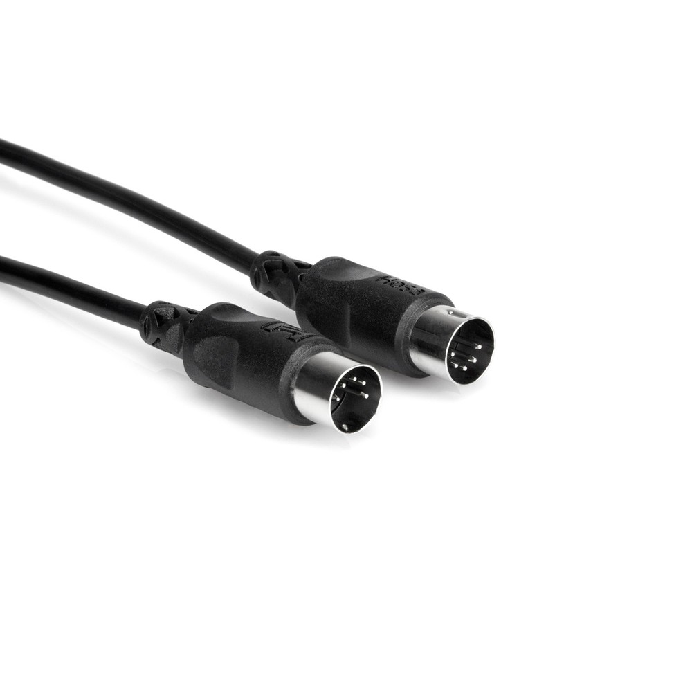 Hosa MID-325BK Standard MIDI Cable 25ft – Black