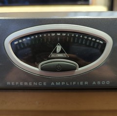 BEHRINGER A500 Professional 2-Channel Reference Amp