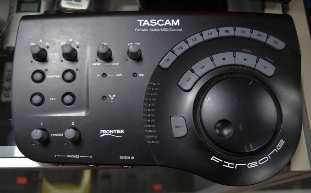 Tascam – Fire One Audio-Midi Control Unit w/ Power Supply – Used