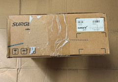 SurgeX SEQ-1U – 8-Outlet Sequencing Surge Eliminator & Power Conditioner NIB