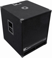 RBG18S 2000W Peak/500W RMS 18″ Active Powered PA Subwoofer, DSP and Limiter, Adj