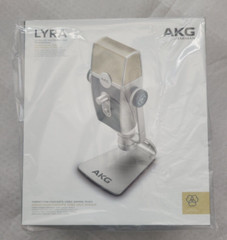NEW AKG LYRA MICROPHONE 192 kHz -C44 USB, PODCAST, STUDIO, RECORDING, STREAMING