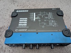 Studio monitoring & H/phone amp Samson C Control Studio Control Room Matrix PSU