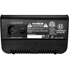Harbinger M100BT Portable PA with Bluetooth and Custom Carry Bags 8″ Mains