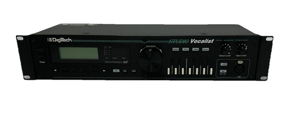 DigiTech Studio Vocalist Vocal Harmonizer Rack Mount Effect Processor W/Manual