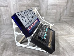 X4 Angled Stand for all KORG Volca Series Modules – Color WHITE – US Seller