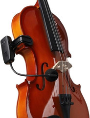Professional Wireless Violin Microphone, Violin Pickup Clip-On Instrument Microp