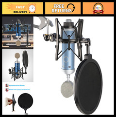 Shock Mount with Pop Filter & Windscreen for Bluebird SL Microphone – Vibration