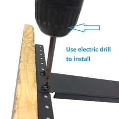 10U Steel Rack Rails Kit with Hardware – 2 Pieces (10URR)