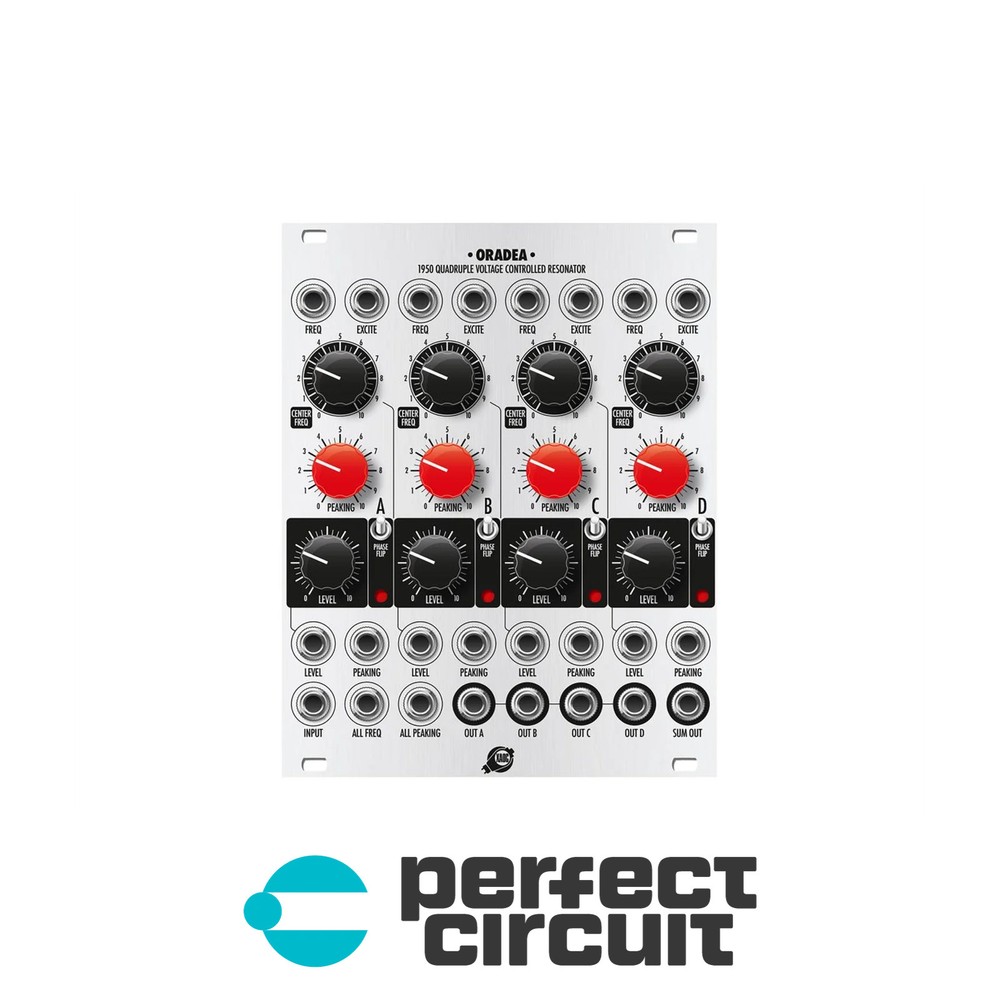 XAOC Devices Oradea Quadruple VC Resonator EURORACK – NEW – PERFECT CIRCUIT