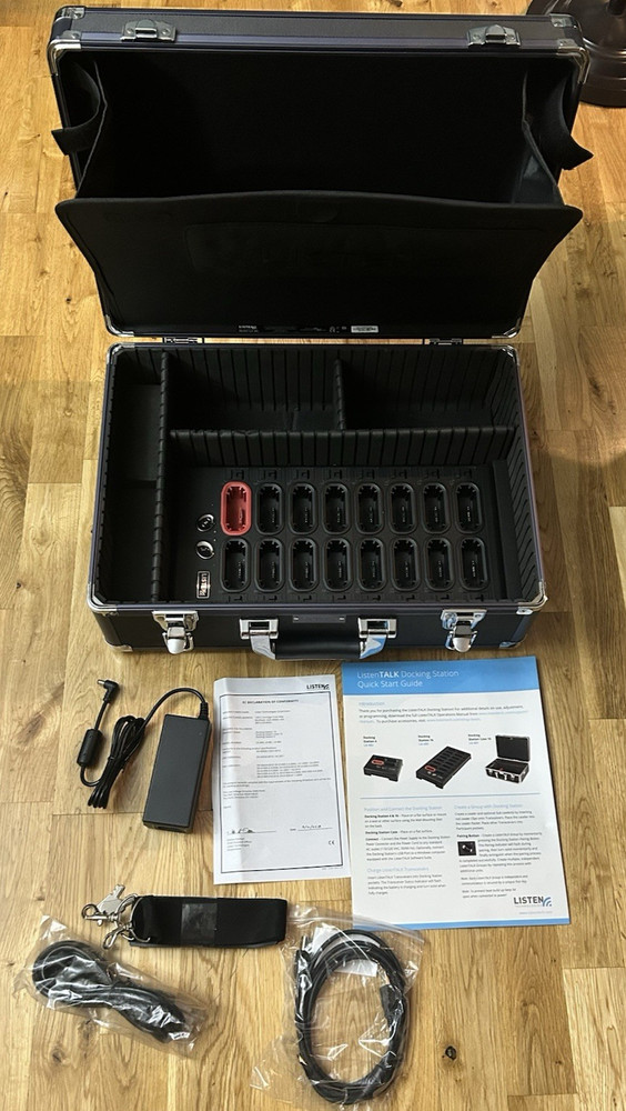 Listen Technologies LA-481 ListenTALK Docking Case 16