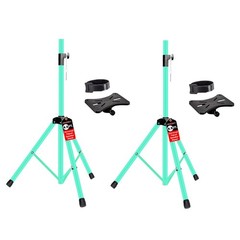 5Core Speaker Stand Pair Adjustable Tripod 54 Inch 132 lbs Capacity 35mm Mount