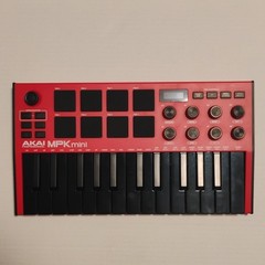 AKAI Professional MPK mini Special Edition Red. USB MIDI Arpeggiator Keyboard.