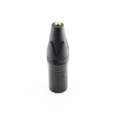 HIXMAN C3XLR Microdot Adapter For 3-Pin XLR (P48) Adapter for DPA Microphone