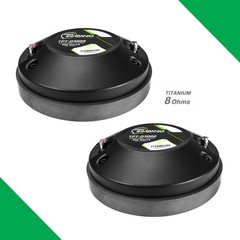 (2) TIMPANO 1200 Watts 2″ EXIT TITANIUM COMPRESSION HORN DRIVER TPT-D3000 8 Ohm