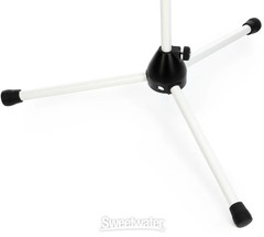 K&M 210/9 Compact Microphone Stand – Pure White