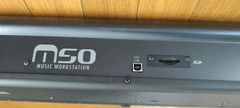 Korg M50 61-Key Music Workstation Synthesizer 100V Tested Mint w/ Case Adapter