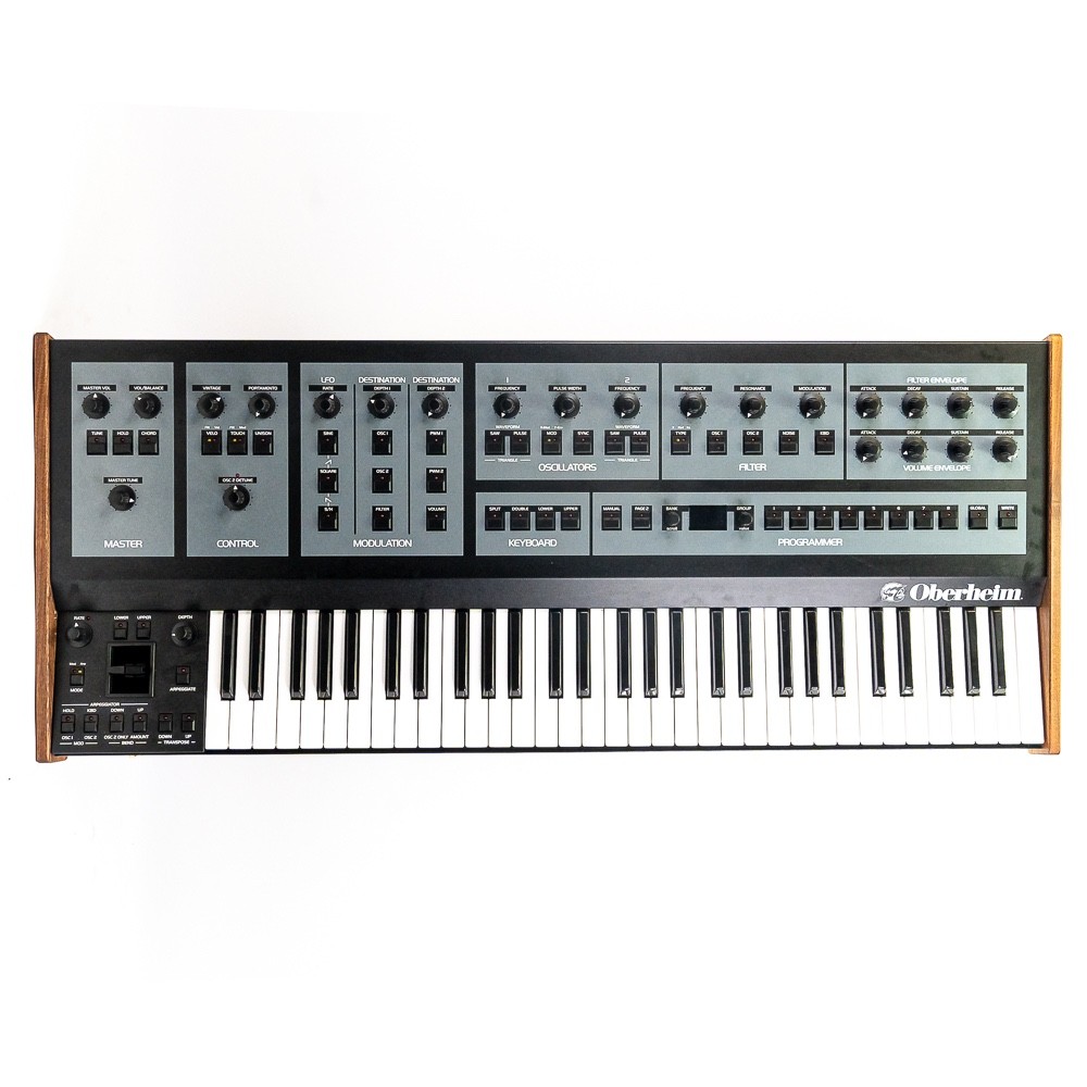 Oberheim OB-X8 8-Voice Polyphonic Analog Synthesizer with FATAR Keys, OLED