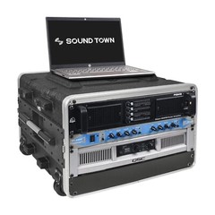 Sound Town Lightweight 5U PA DJ Rack/Road Case ABS,19” Depth (STRC-A6UT)