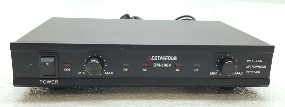 BESTMEDIA BEST MEDIA BM-100V Wireless Microphone Receiver