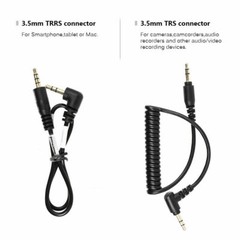 Cardioid Shotgun Microphone Kit Compact On Camera Micro DSLR MIC Video Phone