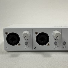 Arturia MiniFuse 2 USB-C Audio MIDI Interface w Box Cable Tested Working White