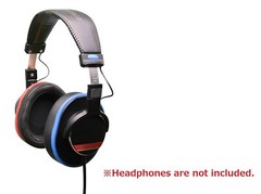 YAXI Ear Pad for Sony MDR-CD900ST Antibacterial Leather Red & Blue stPad2-LR F/S