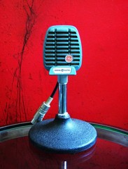 Vintage 1950’s G.E CR88B / Shure 410 Controlled Reluctance microphone Hi Z harp