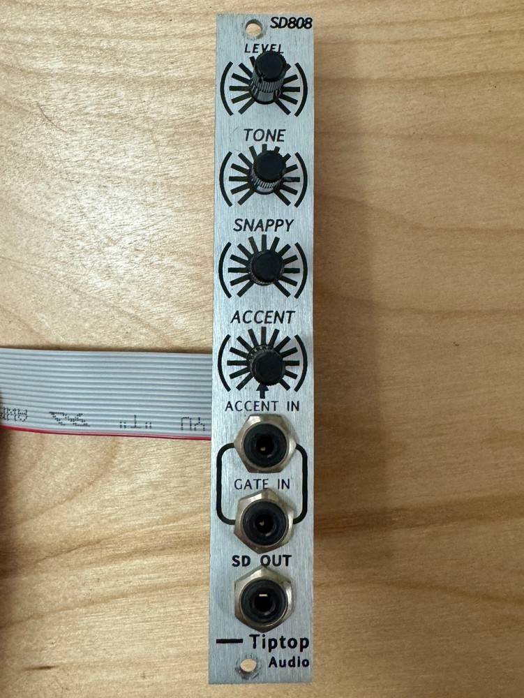 Tiptop Audio SD808 Eurorack Snare Drum – Silver