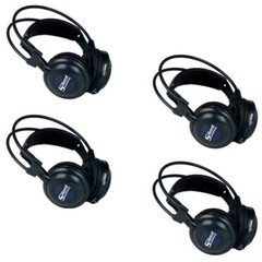 VOCOPRO SILENTSYMPHONY-HP 4Pack Wireless Audio Listening Headphone Expansion Set
