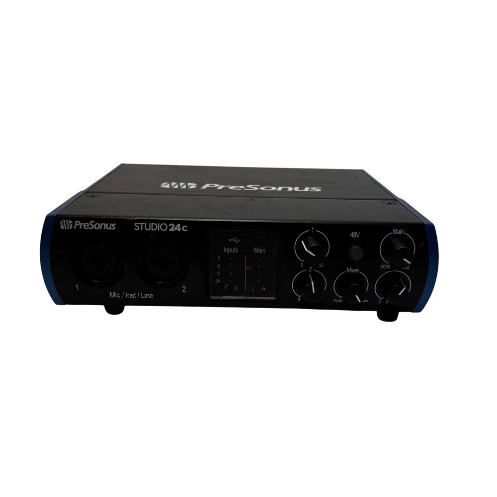 PreSonus Studio24 2-In 2-Out USB Audio Interface 24-Bit 192kHz