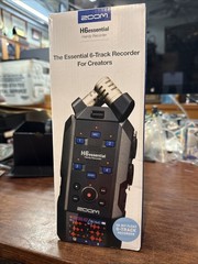Zoom H6essential 6-Track 32-Bit Float Portable Handy Audio Recorder for Creators
