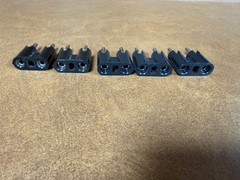 (5) Black Dual Banana Plug