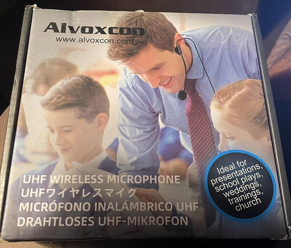 Alvoxcon TG-210S UHF Wireless Microphone