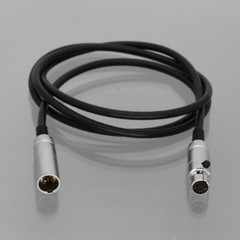 Mini XLR 5Pin TA5M Male to TA5F Female Cable For Larson Davis Sound Level Meters
