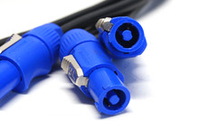 LOT of 17x – NAC3FCA PowerCon 14AWG Cable 12″-24″ long Replacement for Neutrik