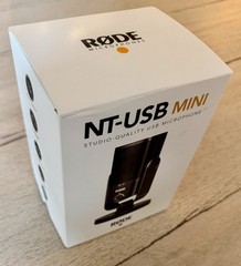 RODE NT-USB Mini USB Condenser Microphone NTUSBMINI Podcast Streaming NEW Sealed