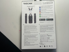 TASCAM Porta Capture X8 32-Bit Float 8-Channel, CASE AND WINDMUFF