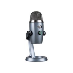 Logitech Blue Yeti Nano Premium USB Microphone for PC, Mac, Gaming, Shadow Grey